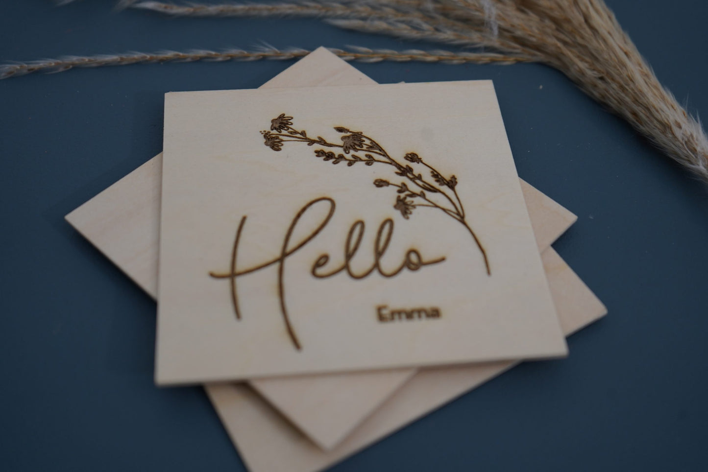 Wooden Monthly Baby Milestones