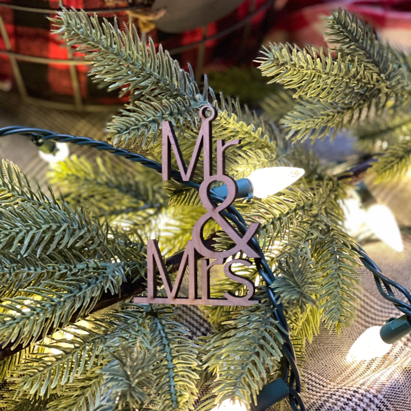 Mr and Mrs Ornament