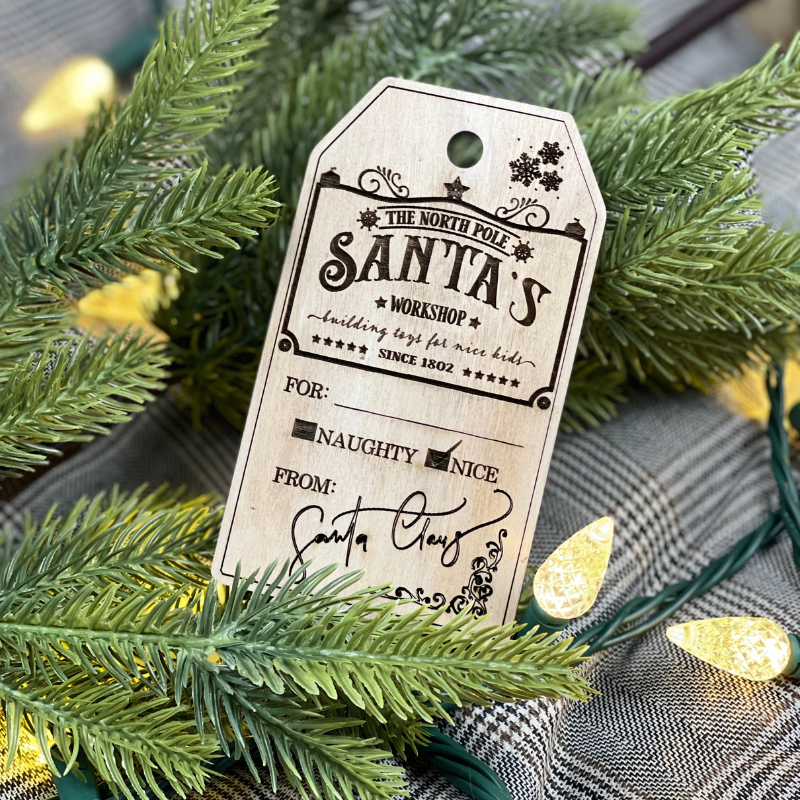 Gift Tag From Santa | Pack of 2