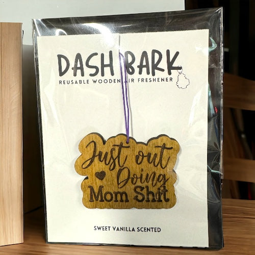 DashBark Custom Wooden Car Air Freshener - Eco-Friendly, Personalized Scents for Vehicles