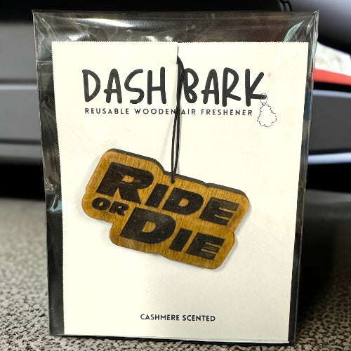 DashBark Custom Wooden Car Air Freshener - Eco-Friendly, Personalized Scents for Vehicles