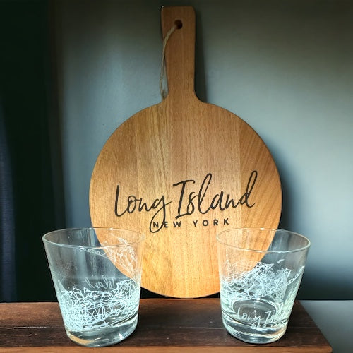 Long Island - Custom Engraved Cutting Board Set