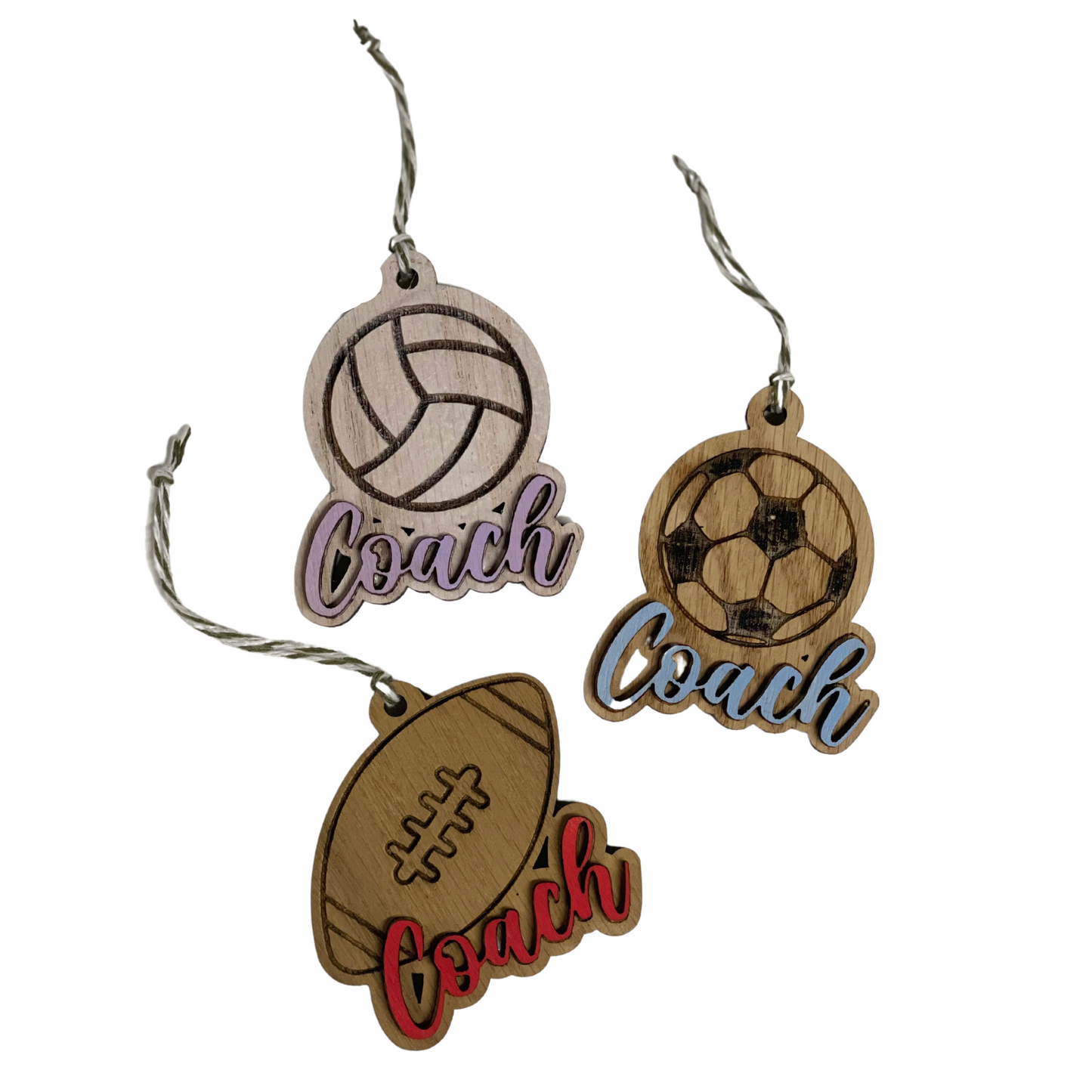 Coach Ornaments