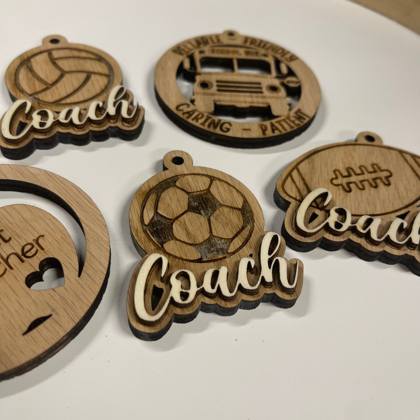 Coach Ornaments