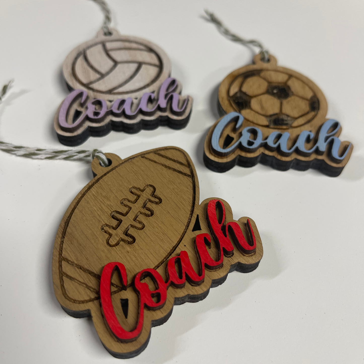 Coach Ornaments