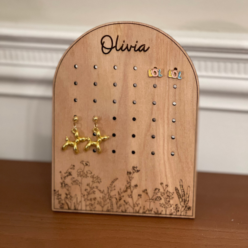 Customizable Arch Earring Stand