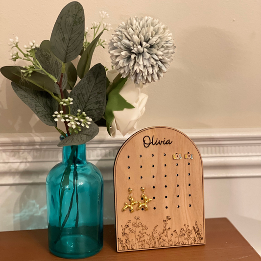 Customizable Arch Earring Stand