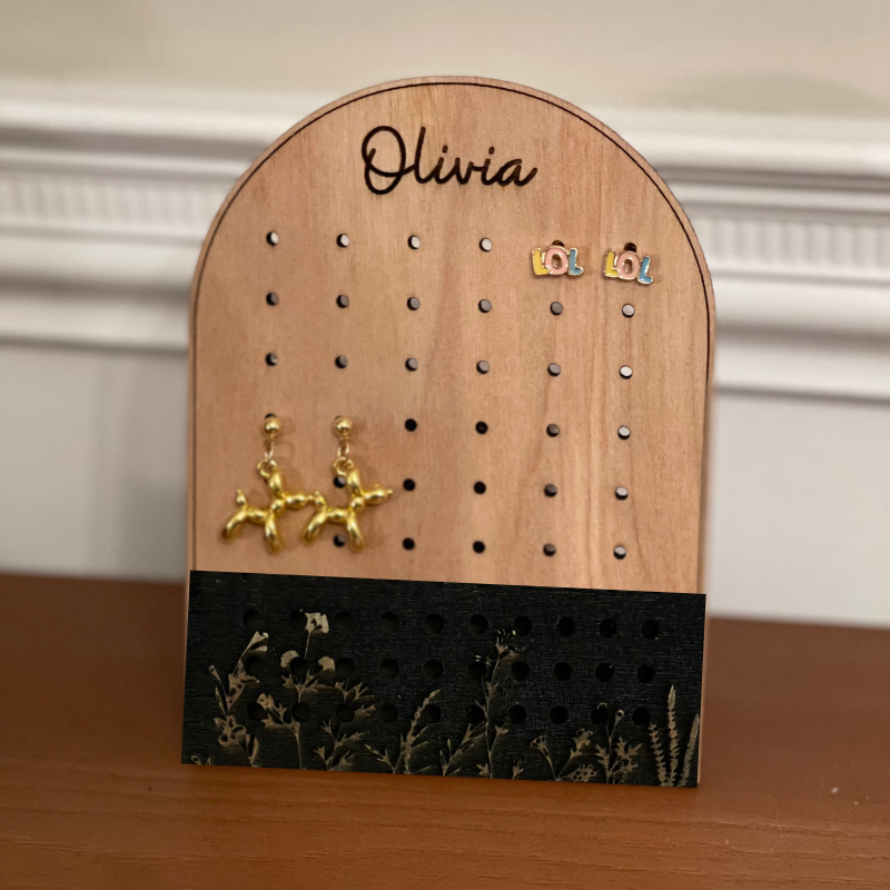 Customizable Arch Earring Stand